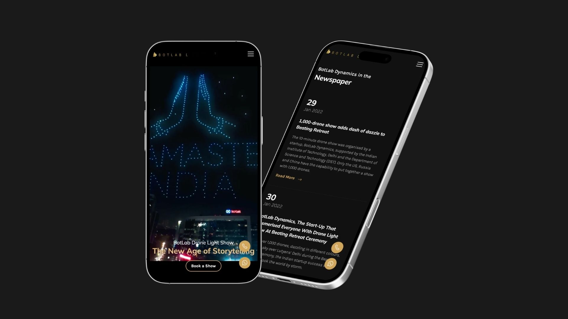 Botlab Dynamics Mobile Design